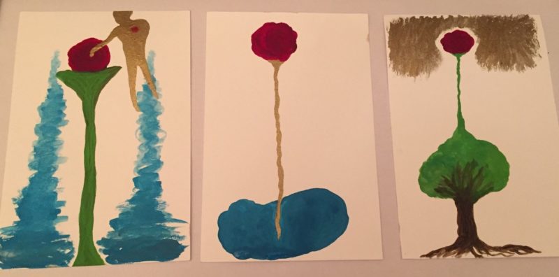 DRAWINGS ON PAPER